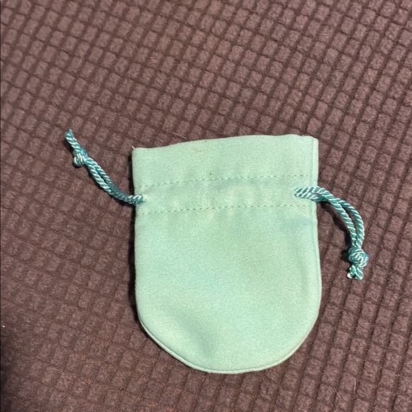 Tiffany & Co. Aqua Drawstring Pouch - Picture 2 of 3